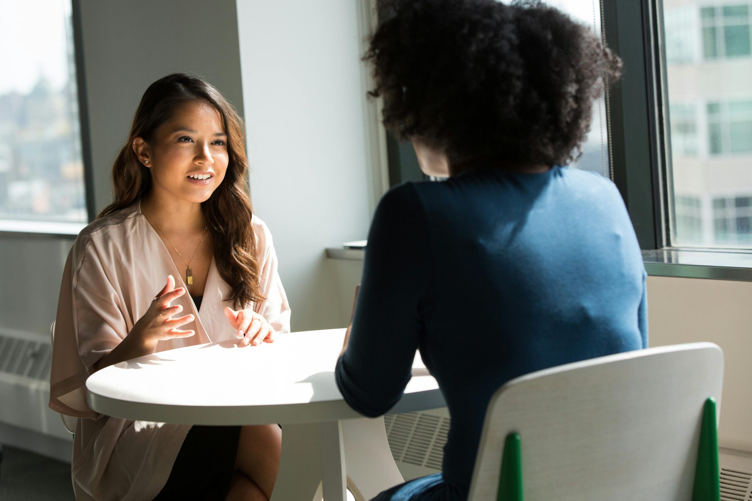 Women Talking to each other